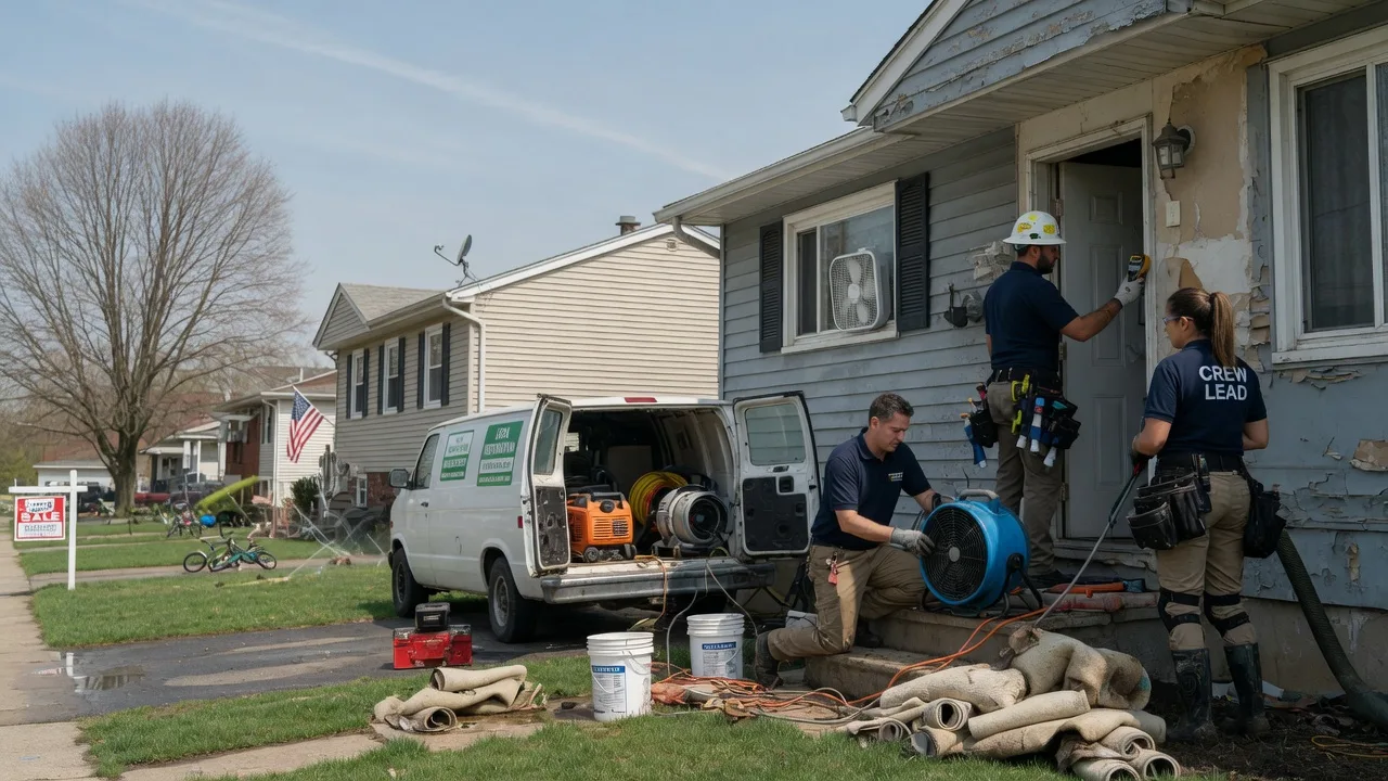 Flood Cleanup in Clarksburg, OH near me